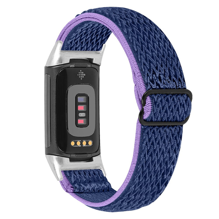 Mega godt Fitbit Charge 5 Nylon Rem - Lilla#serie_11