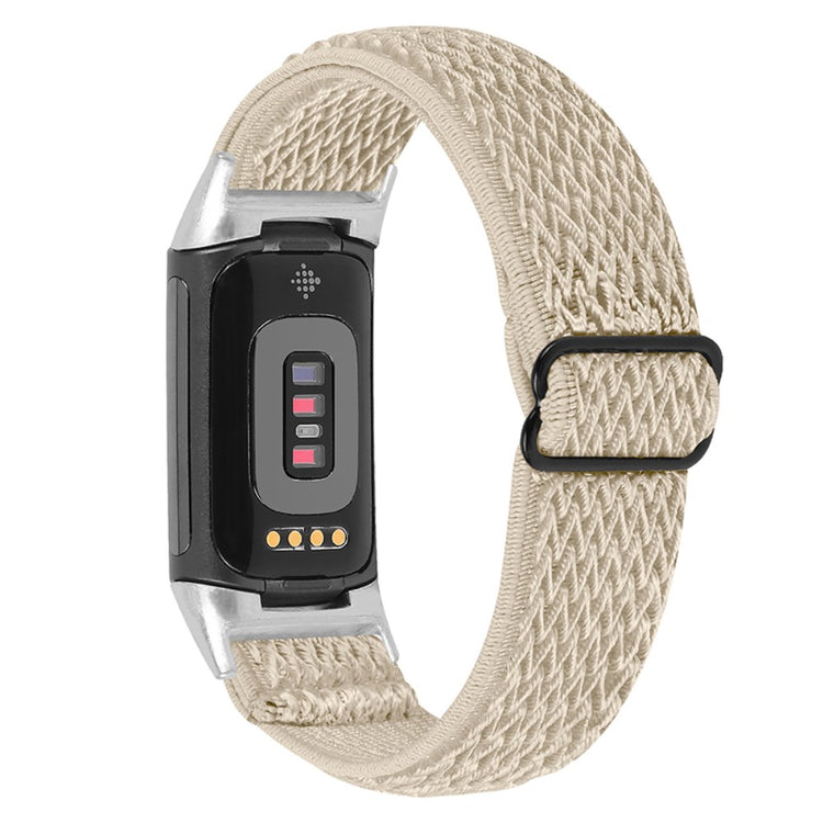 Mega godt Fitbit Charge 5 Nylon Rem - Brun#serie_9