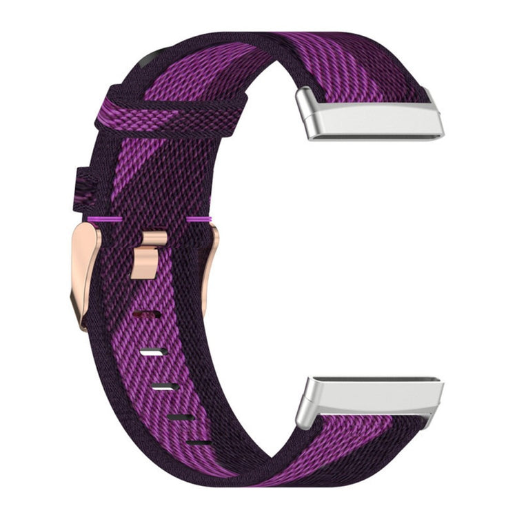 Meget fint Universal Fitbit Nylon Rem - Lilla#serie_8