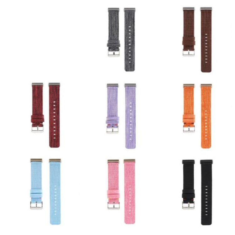 Super elegant Fitbit Sense 2 / Fitbit Versa 4 Nylon Rem - Brun#serie_8