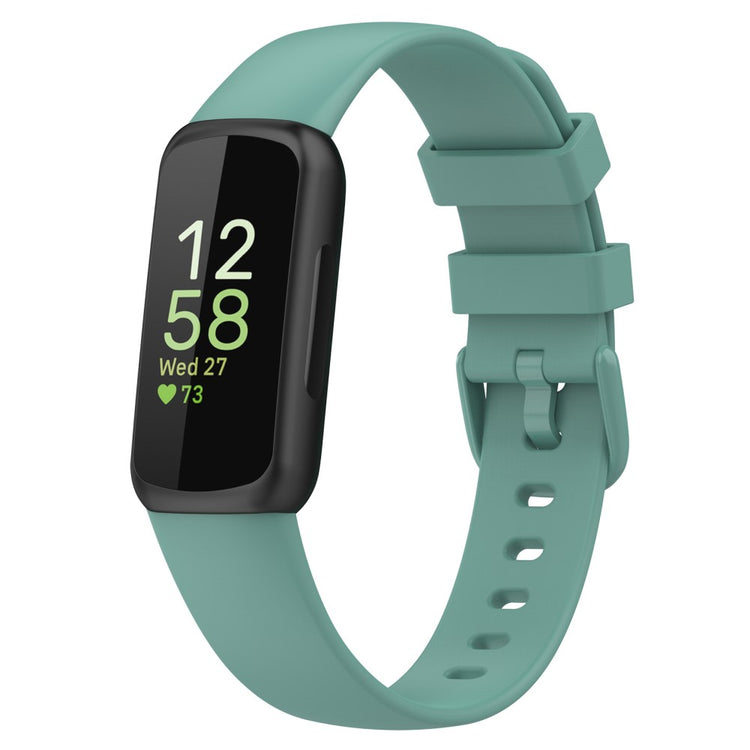 Alle tiders Fitbit Inspire 3 Silikone Rem - Grøn#serie_1