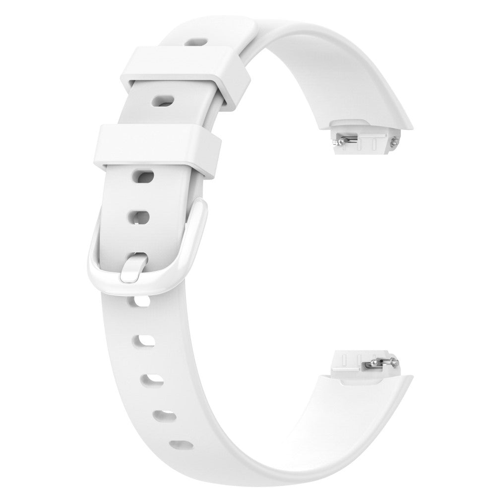 Meget kønt Fitbit Inspire 3 Silikone Rem - Størrelse: S - Hvid#serie_4