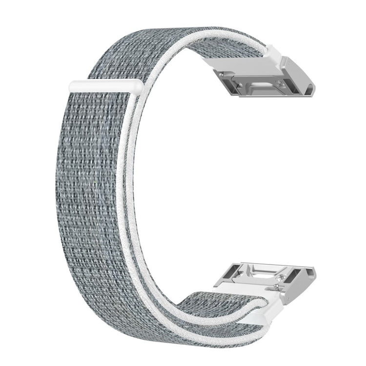 Nydelig Universal Garmin Nylon Rem - Sølv#serie_2