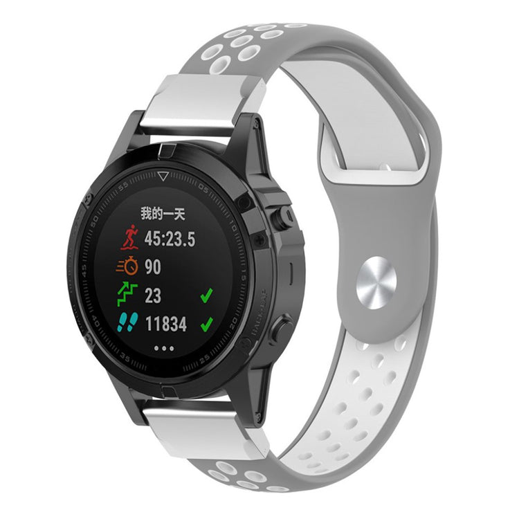 Vildt fantastisk Universal Garmin Silikone Rem - Flerfarvet#serie_3