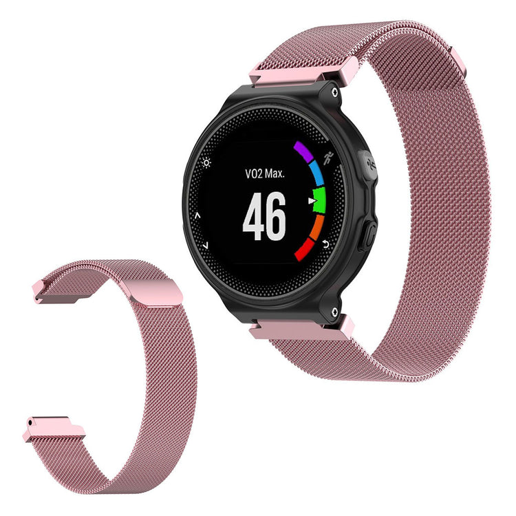 Meget smuk Universal Garmin Metal Rem - Pink#serie_3