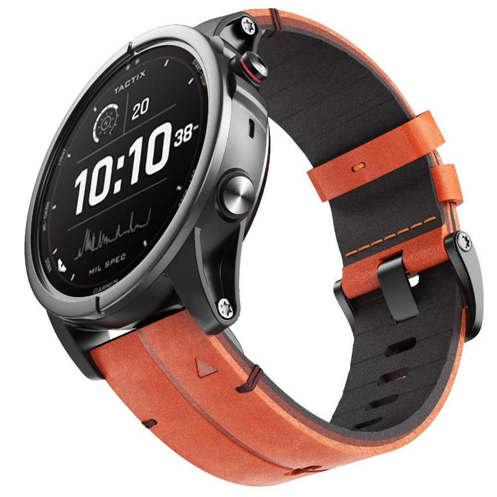 Mega pænt Universal Garmin  Rem - Brun#serie_2