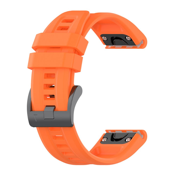 Godt Garmin Fenix 7X / Garmin Tactix 7 Silikone Rem - Orange#serie_3