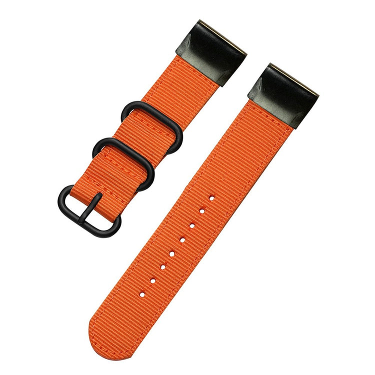 Rigtigt holdbart Universal Garmin Stof Urrem - Orange#serie_2