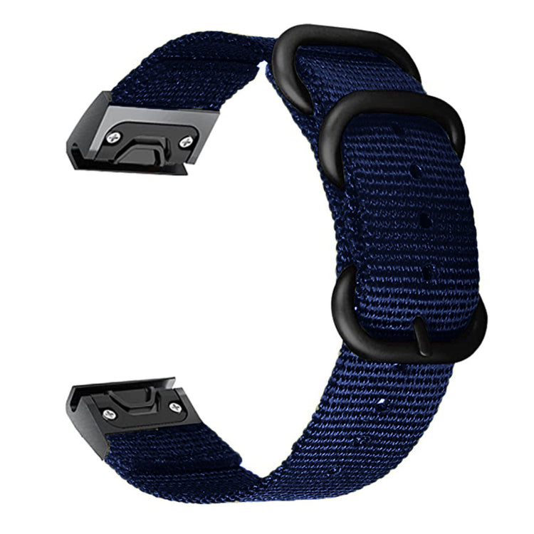 Vildt sejt Universal Garmin Nylon Rem - Blå#serie_6