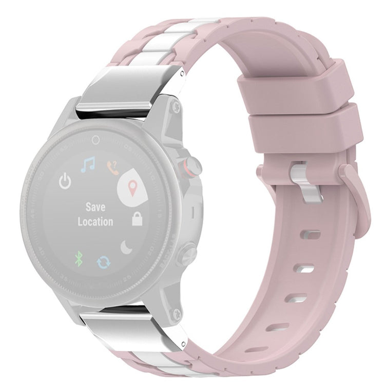 Mega skøn Universal Garmin Silikone Rem - Pink#serie_9