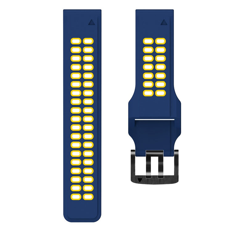 Rigtigt fed Universal Silikone Rem - Gul#serie_10