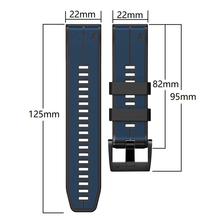 Super smuk Universal Silikone Urrem - Rød#serie_6