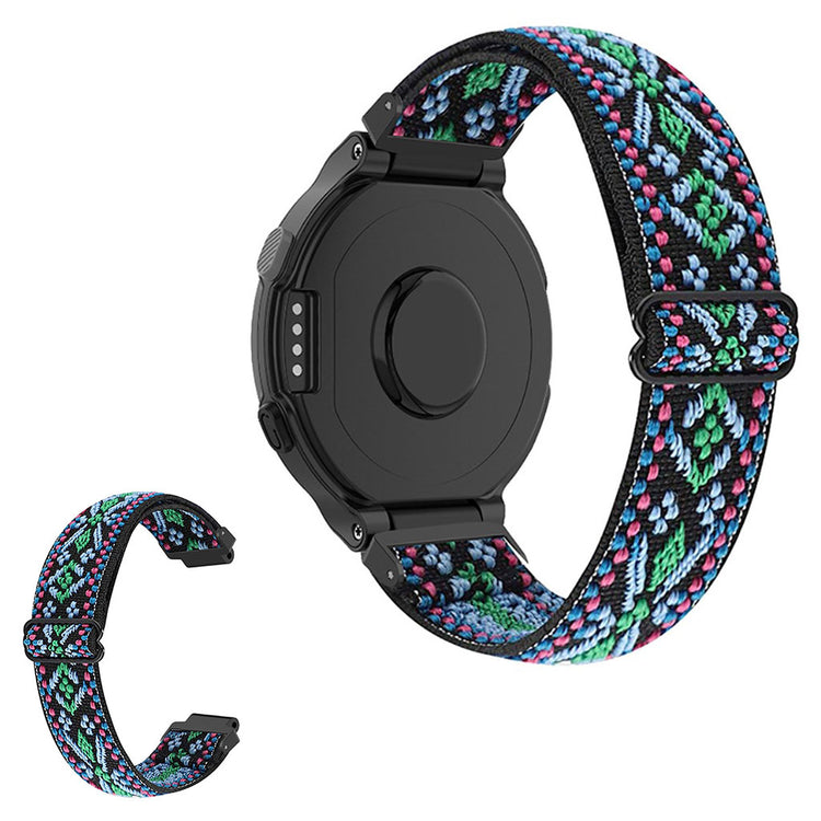 Komfortabel Universal Garmin Nylon Rem - Grøn#serie_2