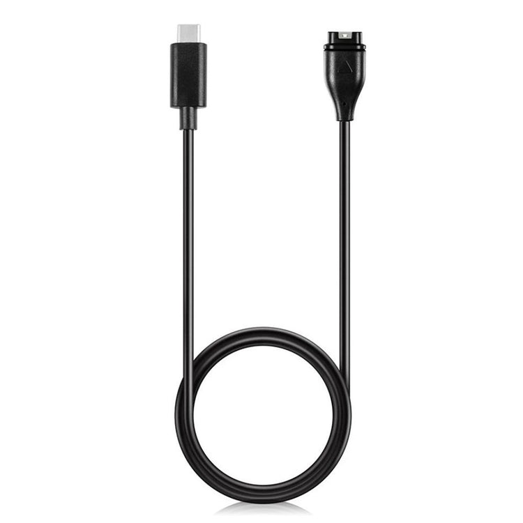 1m Universal Garmin    USB Opladningskabel - Sort#serie_5