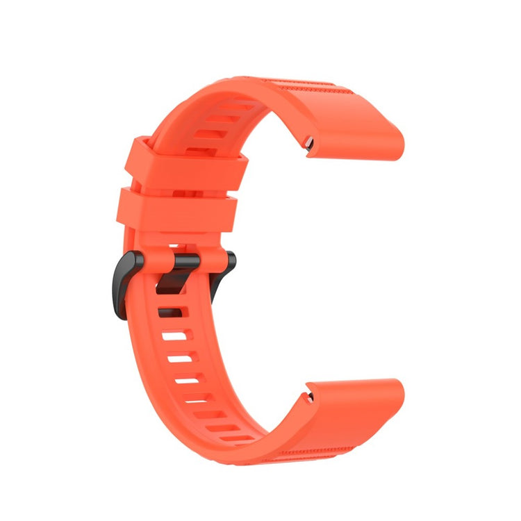 Mega kønt Garmin Fenix 6 Silikone Rem - Orange#serie_12