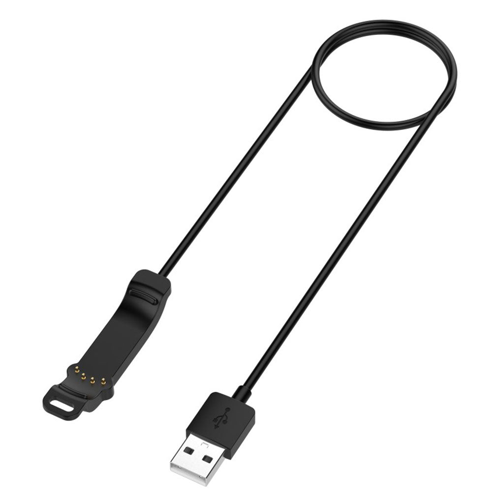 1m Plastik Polar Unite USB Opladningskabel - Sort#serie_1