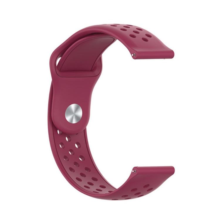 Mega flot Amazfit GTR 47mm / Amazfit Pace Silikone Rem - Rød#serie_5