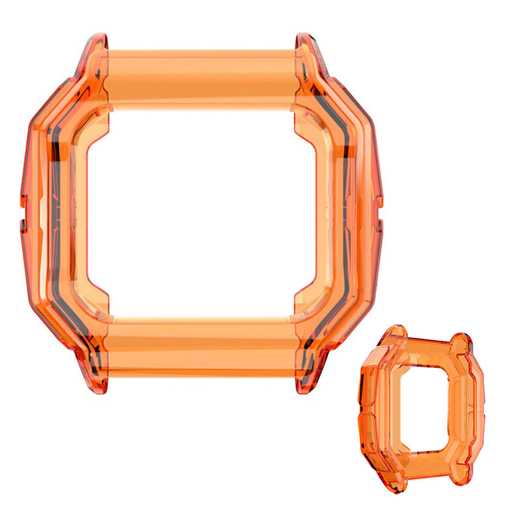 Amazfit Neo Gennemsigtig Silikone Bumper  - Orange#serie_3
