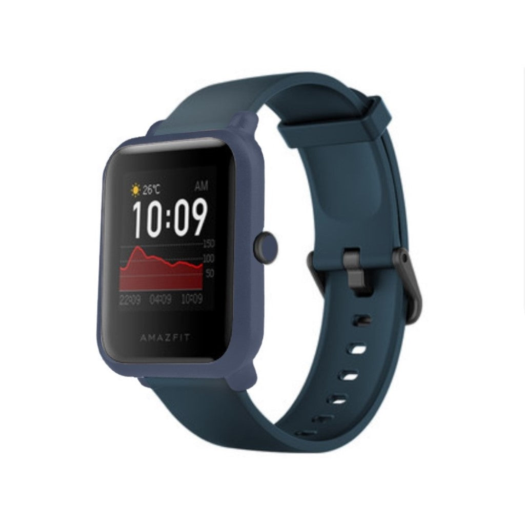 Universal Amazfit Mat Plastik Bumper  - Blå#serie_5