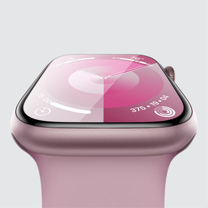Silikone HD Universal Skærmbeskytter passer til Apple Smartwatch - Gennemsigtig#serie_776