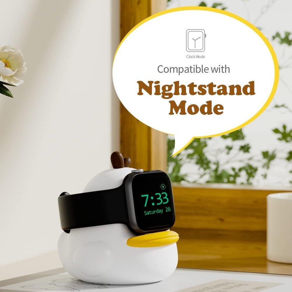 Rigtigt Holdbart Silikone Universal Rem passer til Apple Smartwatch - Hvid#serie_3
