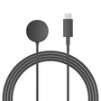 1m Plastik Og Silikone Trådløs Type-C Opladningskabel passer til Samsung Galaxy Watch Ultra 47mm / Samsung Galaxy Watch 6 Classic (47mm)