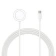 1m Plastik Og Silikone Trådløs Type-C Opladningskabel passer til Apple Smartwatch