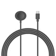 1m Plastik Og Silikone Trådløs Type-C Opladningskabel passer til Apple Smartwatch