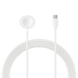 1m Plastik Og Silikone Trådløs Type-C Opladningskabel passer til Apple Smartwatch