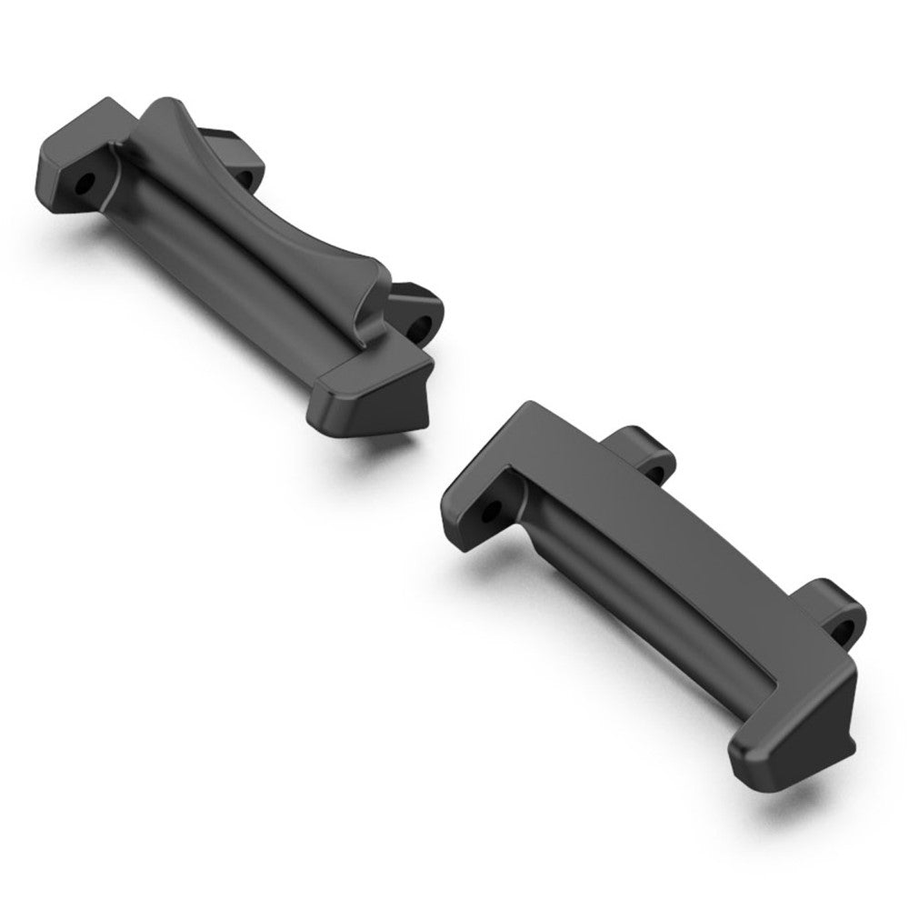 1 Pair Watchband Connector Huami Amazfit T-Rex 3 22mm Watch Strap Metal Adapter - Black#serie_1