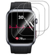 3stk Silikone HD Skærmbeskytter passer til Huawei Watch D2