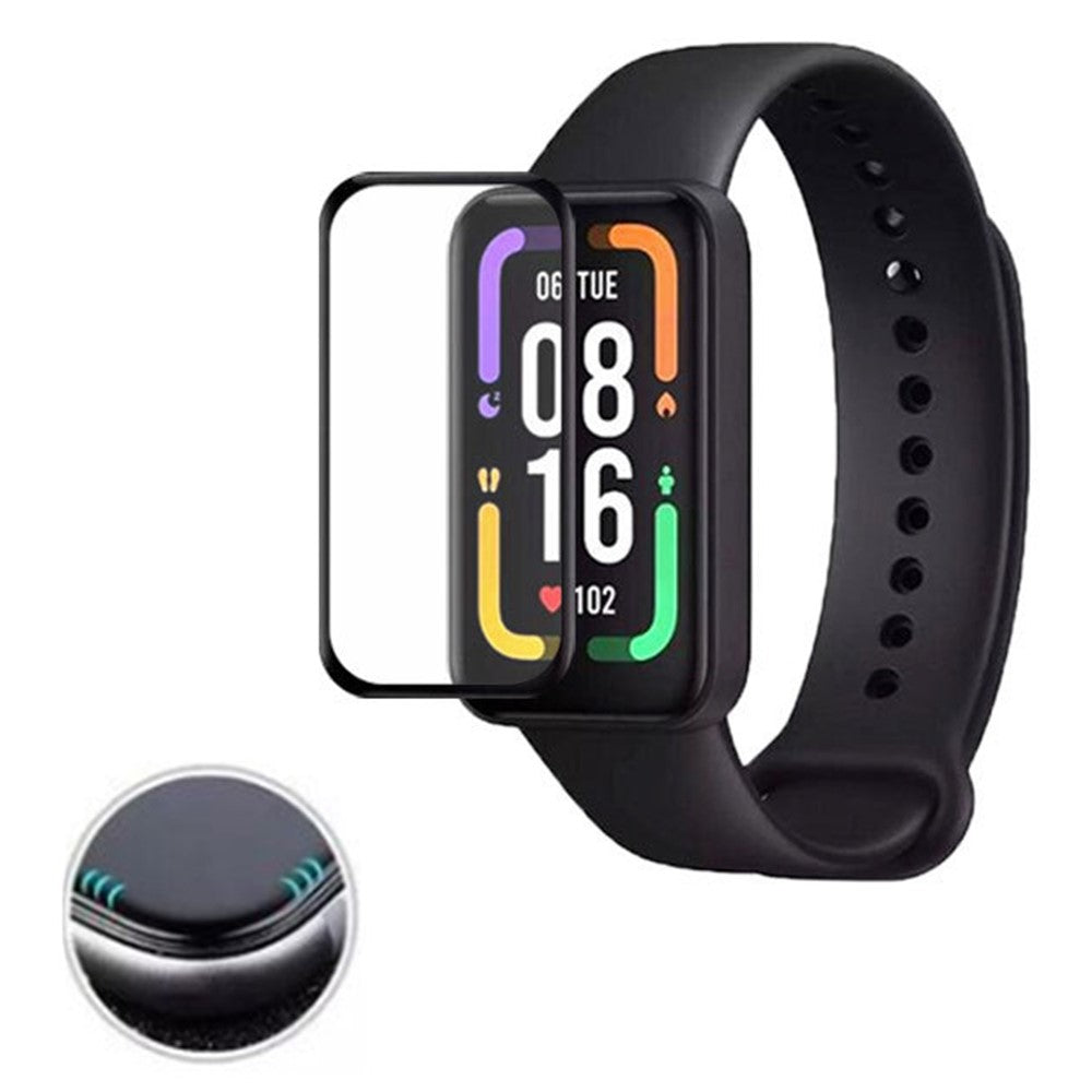 Xiaomi Redmi Smart Band Pro Silicone HD 3D Curved Screen Protector - Black#serie_793