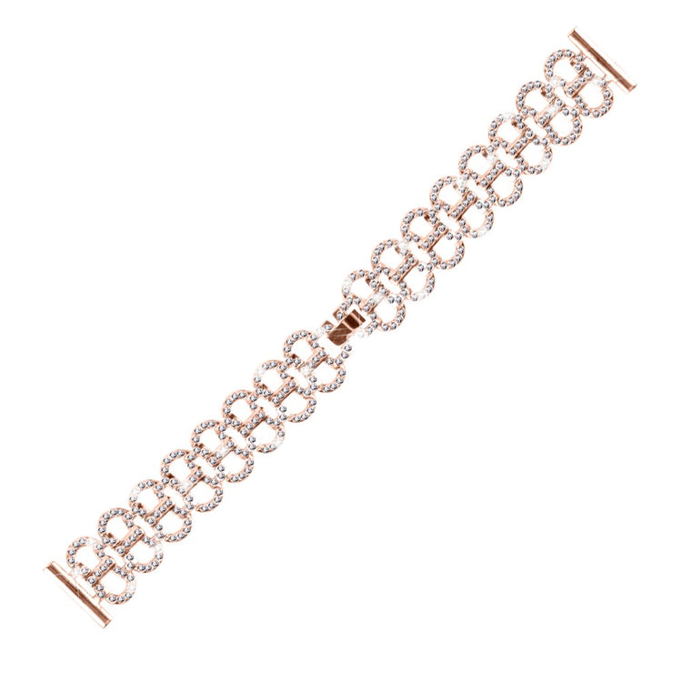 Gabb Watch 1 Rhinestones Decor Gourd Shape Watch band Alloy Strap - Rose Gold#serie_5