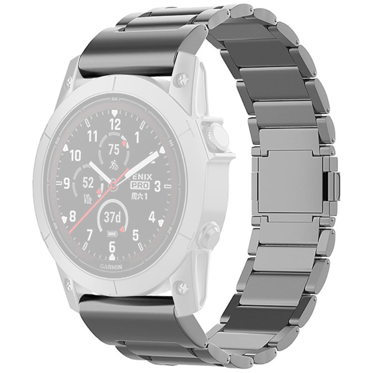 Garmin Fenix 7 / Forerunner 965 / 955 / 945 / 935 Watch Band 22mm Magnetic Clasp Metal Titanium Alloy Strap - Grey#serie_3