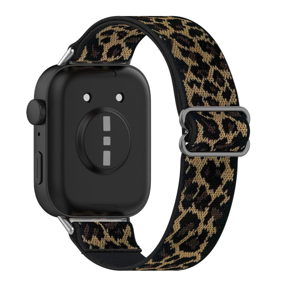 Huawei Watch Fit 3 Nylon Strap Stretchy Solo Loop Sport Watch Bands - Leopard#serie_2