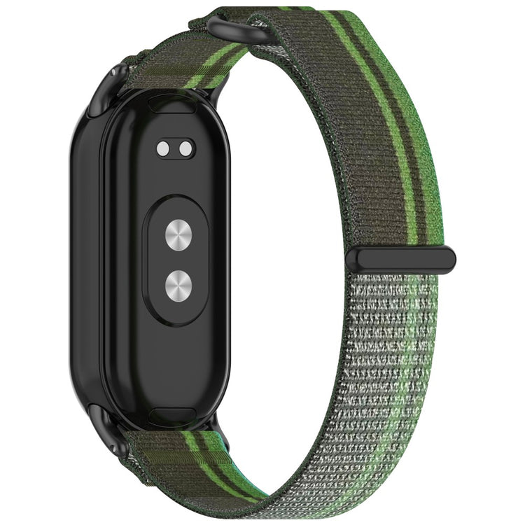 Xiaomi Smart Band 8 / Smart Band 8 NFC Watch Strap Breathable Nylon Sport Strap - Blackish Green#serie_7