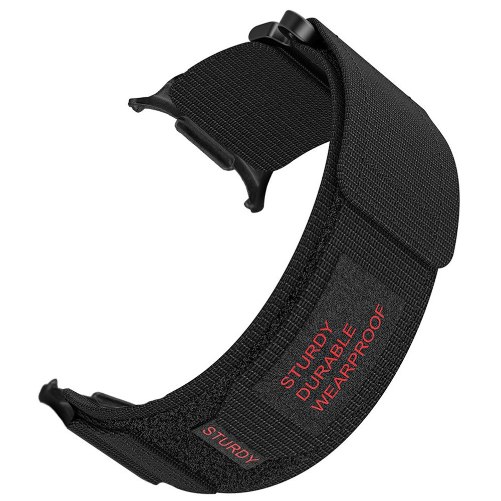 Samsung Galaxy Watch Ultra 47mm Wrist Strap Magic Tape Nylon Watch Band - Black#serie_2