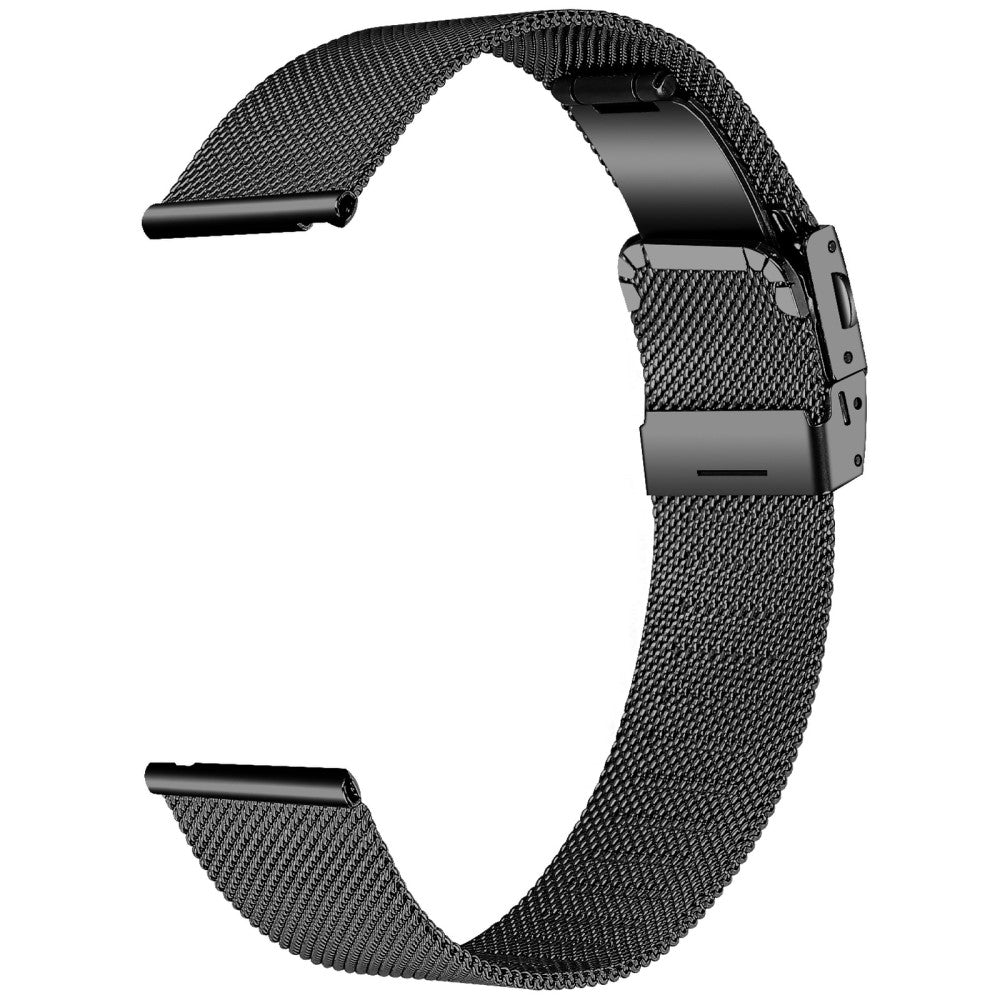 Samsung Galaxy Watch FE 40mm Milanese Strap Stainless Steel Watch Band Adjustable Length - Black#serie_1