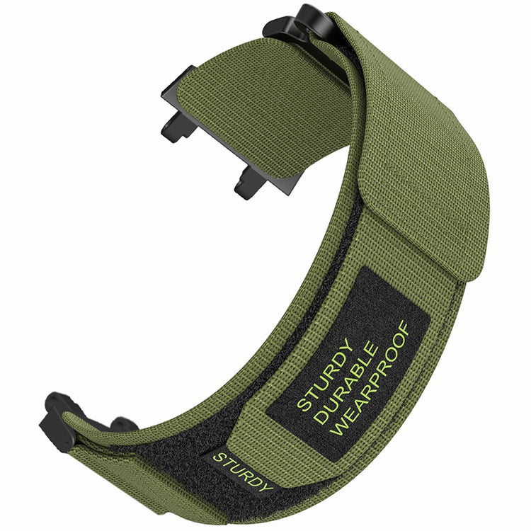 Huami Amazfit T-Rex 2 Replacement Strap Outdoor Magic Tape Nylon Watch Band - Army Green#serie_4