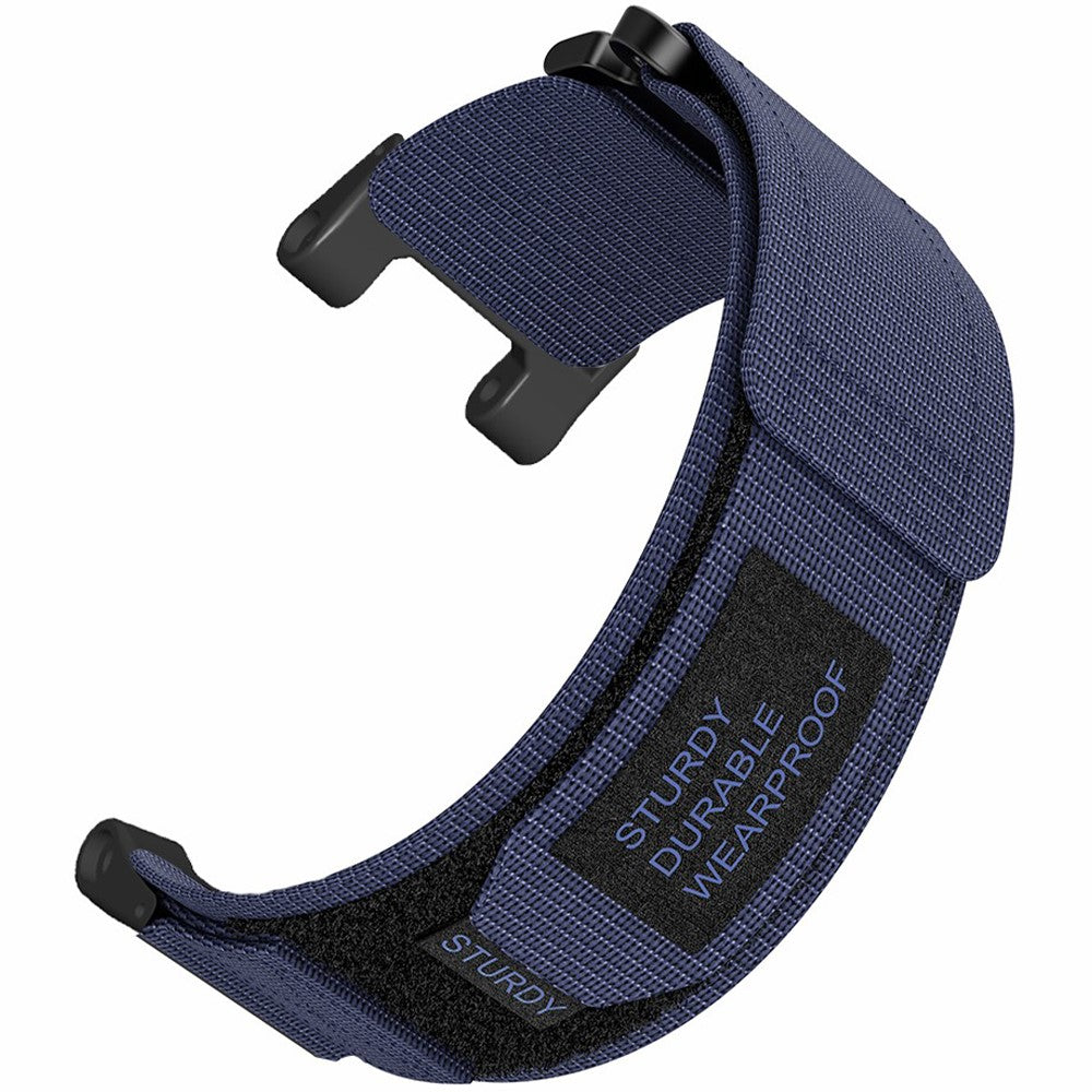 Huami Amazfit T-Rex / T-Rex Pro Outdoor Sports Watch Strap Magic Tape Adjustable Nylon Band - Midnight Blue#serie_5