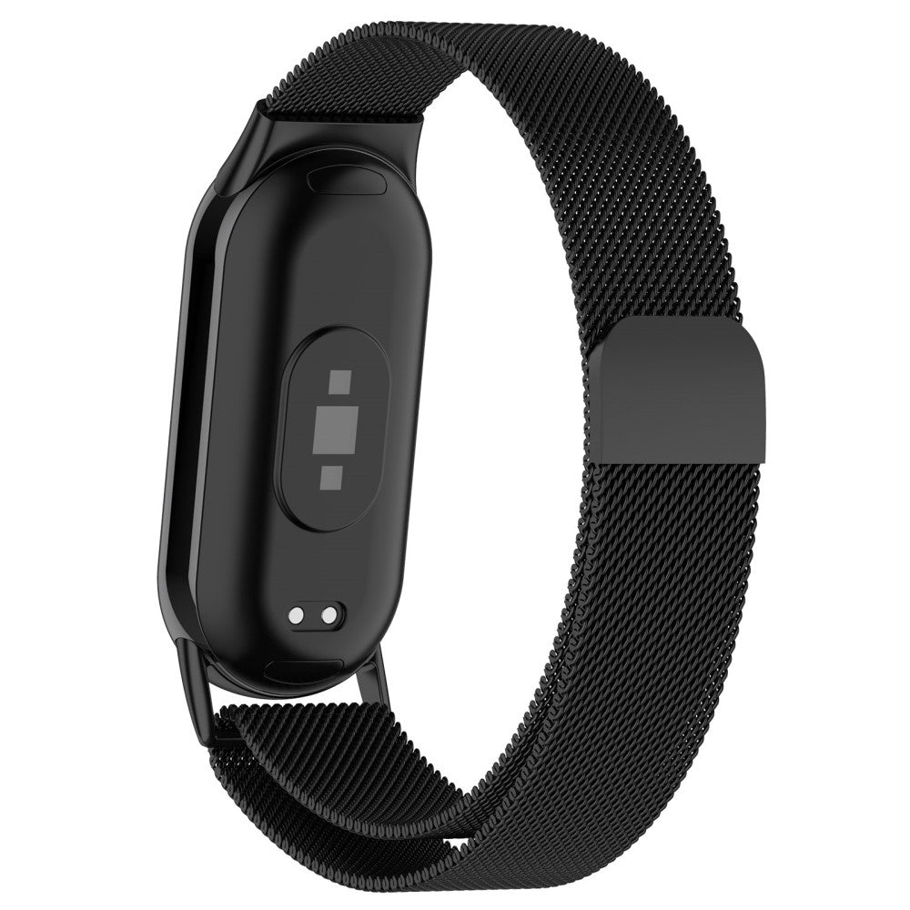 Xiaomi Smart Band 8 / 8 NFC / 9 NFC / 9 Metal Watch Strap Mesh Style Wrist Band - Black#serie_1