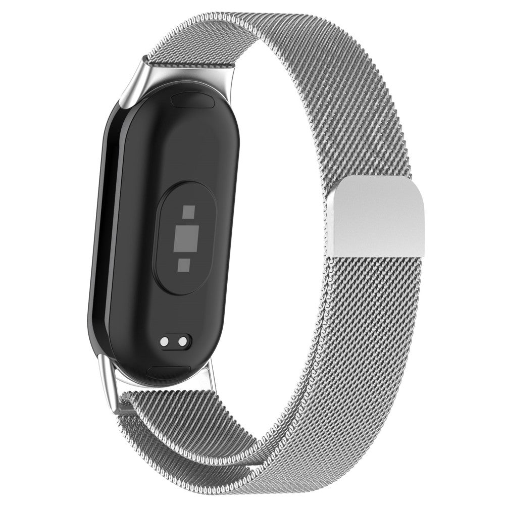 Xiaomi Smart Band 9 NFC / 9 / 8 NFC / 8 Metal Watch Strap Mesh Style Wrist Band - Silver#serie_1