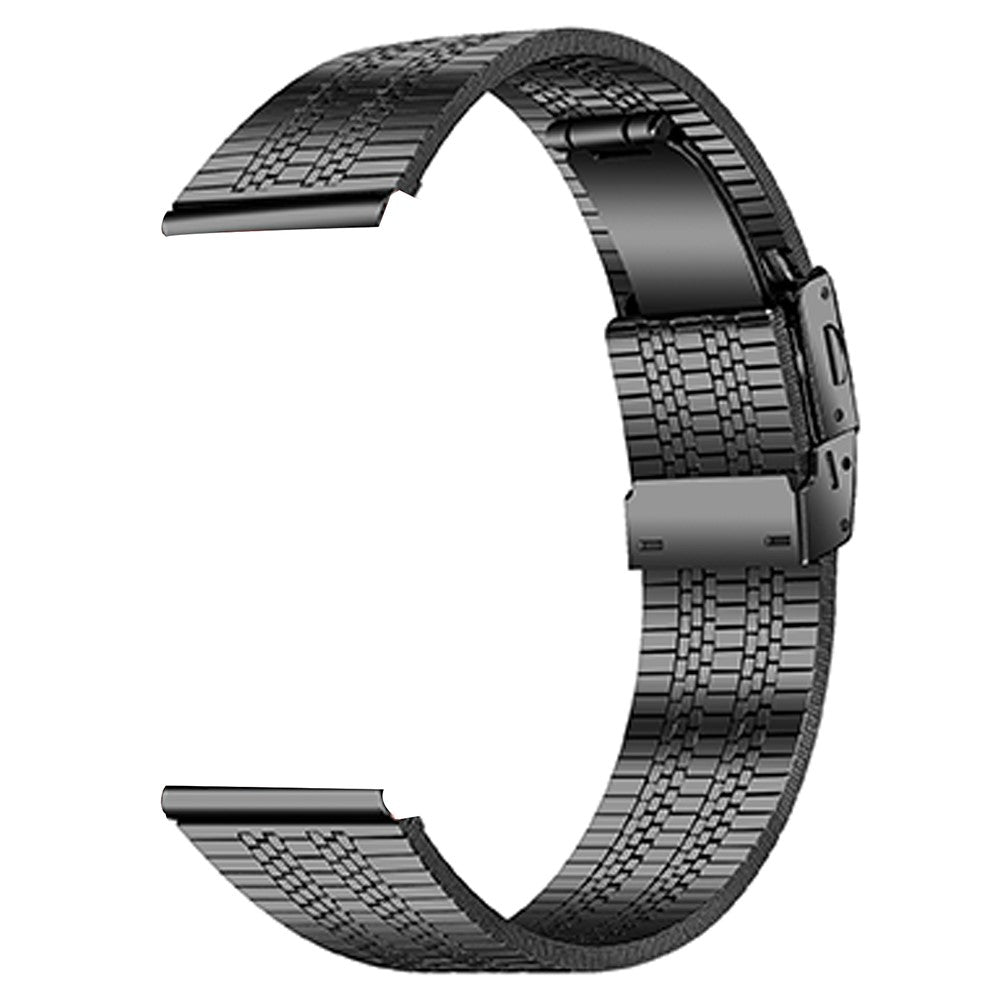 TicWatch Pro 2018 Stainless Steel Watch Strap Band Five-Bead Design - Black#serie_014