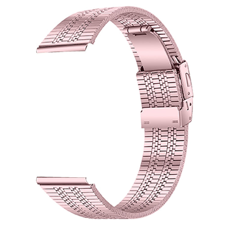 Fossil Gen 5 Garrett Stainless Steel Watch Band Strap with Folding Clasp Buckle - Rose Pink#serie_5