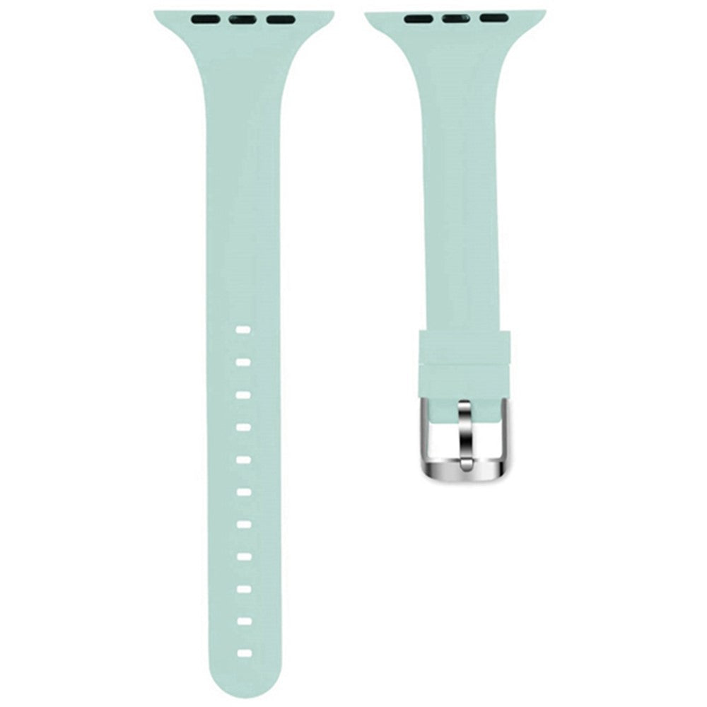 Apple Watch Series 49mm - 45mm - 44mm - 42mm Strap Silicone Sport Watch Band - Blue Green#serie_3