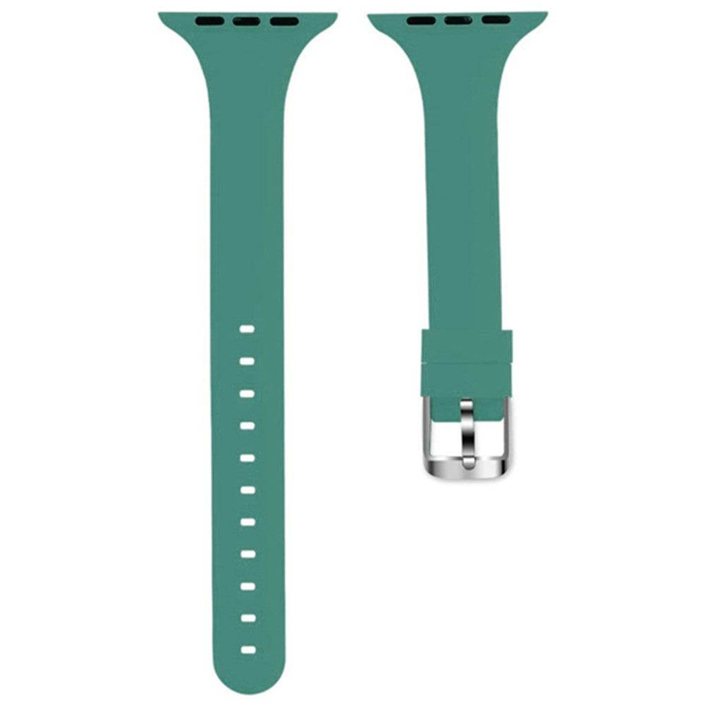 Apple Watch Series 49mm - 45mm - 44mm - 42mm Strap Silicone Sport Watch Band - Dark Green#serie_6