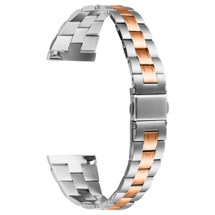 Honor Watch Dream Watch Band Stainless Steel Replacement Strap Three-Beads - Silver+Rose Gold#serie_5