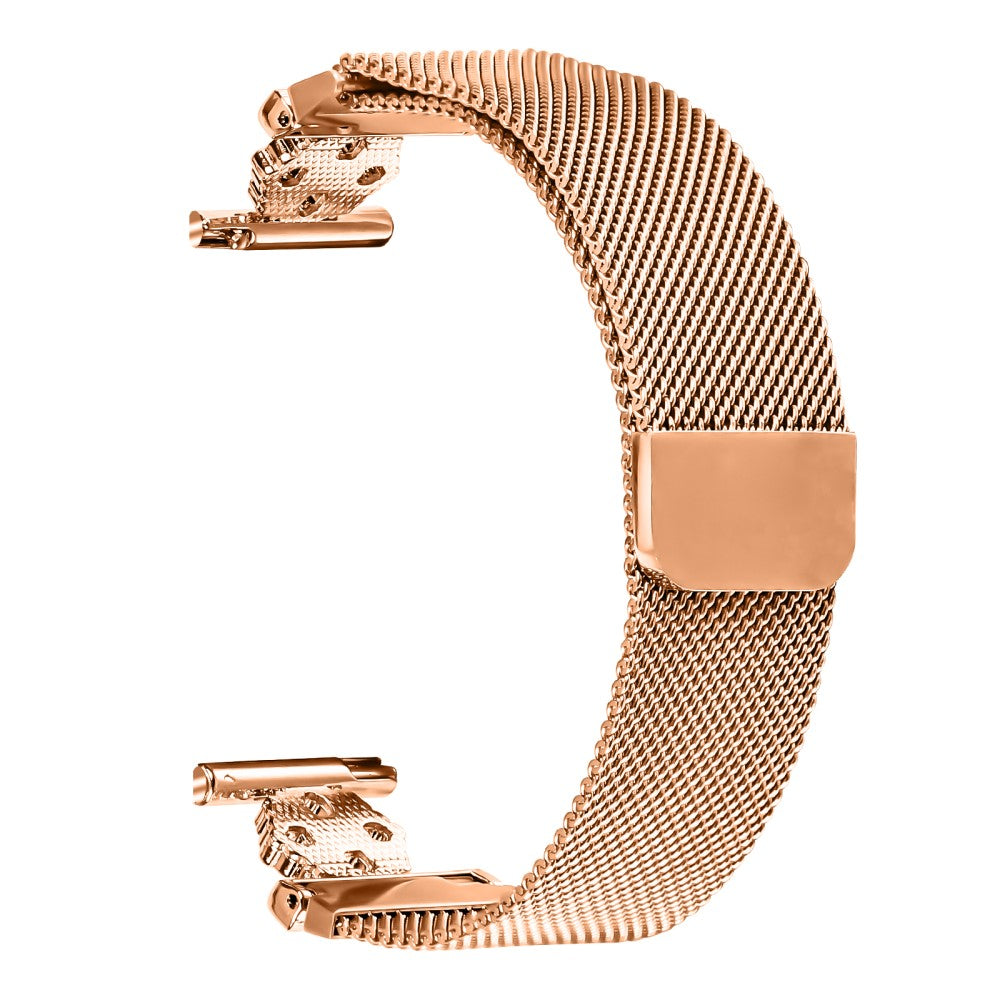 Huami Amazfit GTS 2 mini Milanese Band Flower Stainless Steel Magnetic Mesh Watch Strap - Rose Gold#serie_2