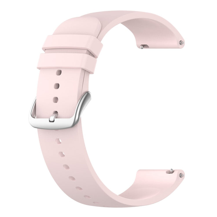 KALEBOL 22mm Silicone Strap for Huawei Watch 4 / 4 Pro / GT 4 46mm Round End Watch Band - Light Pink#serie_9