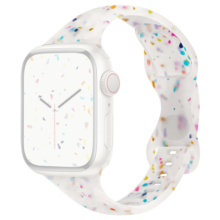 Strap Apple Watch Series 49mm - 45mm - 44mm - 42mm Silicone Band - Jelly White#serie_5